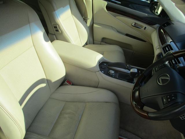 ＬＳ ＬＳ４６０　バージョンＣ　Ｉパッケージ　シートヒーター　ベンチレーター　パワートンク　オットマンシート（14枚目）