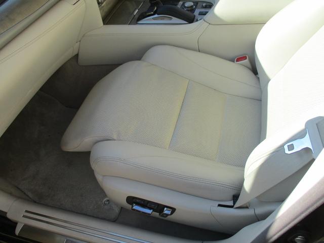 ＬＳ ＬＳ４６０　バージョンＣ　Ｉパッケージ　３眼ＬＥＤヘッド　シートヒーターベンチレーター　オットマンシート　マークレビンソンパワートランク　ドライブレコーダー（26枚目）