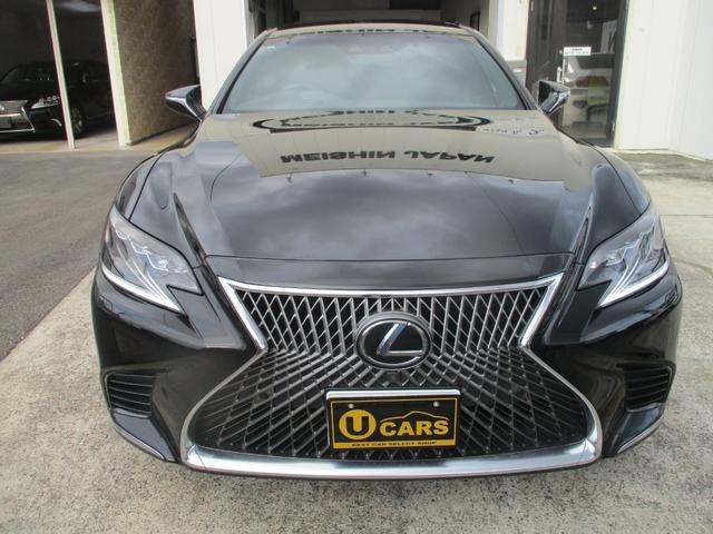 ＬＳ ＬＳ５００　Ｉパッケージ　黒革シート　　ヘッドアップディスプレーパノラミックモニター　Ｆカメラ　レクサスセーフティーシステム　ブラインドスポット（3枚目）