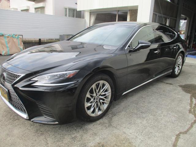 ＬＳ ＬＳ５００　Ｉパッケージ　黒革シート　　ヘッドアップディスプレーパノラミックモニター　Ｆカメラ　レクサスセーフティーシステム　ブラインドスポット（4枚目）
