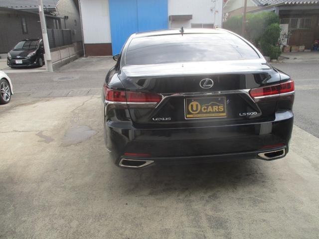 ＬＳ ＬＳ５００　Ｉパッケージ　黒革シート　　ヘッドアップディスプレーパノラミックモニター　Ｆカメラ　レクサスセーフティーシステム　ブラインドスポット（6枚目）