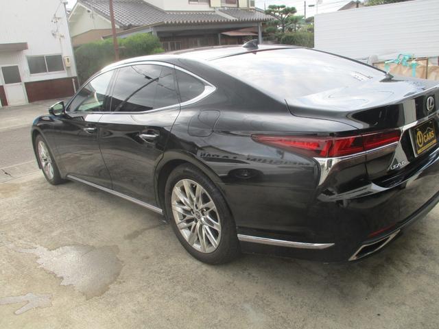 ＬＳ ＬＳ５００　Ｉパッケージ　黒革シート　　ヘッドアップディスプレーパノラミックモニター　Ｆカメラ　レクサスセーフティーシステム　ブラインドスポット（9枚目）