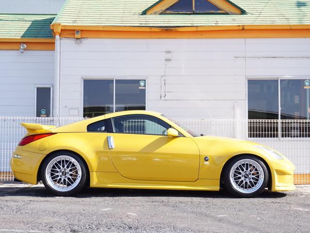 フェアレディＺ ３５ｔｈアニバーサリー　ＨＫＳコンロッド　東名ポンカム　ＧＴ７０４０スーパーチャージャー　前置きＩ／Ｃ　東名エキマニ　メタル触媒　Ｒ１チタンマフラー　アルミラジエター　オイルクーラー　Ｖプロ　ＯＳ技研ツインプレートクラッチ（3枚目）