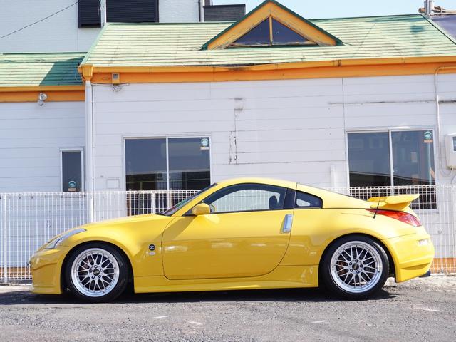 フェアレディＺ ３５ｔｈアニバーサリー　ＨＫＳコンロッド　東名ポンカム　ＧＴ７０４０スーパーチャージャー　前置きＩ／Ｃ　東名エキマニ　メタル触媒　Ｒ１チタンマフラー　アルミラジエター　オイルクーラー　Ｖプロ　ＯＳ技研ツインプレートクラッチ（4枚目）