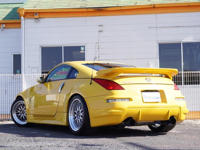 フェアレディＺ ３５ｔｈアニバーサリー　ＨＫＳコンロッド　東名ポンカム　ＧＴ７０４０スーパーチャージャー　前置きＩ／Ｃ　東名エキマニ　メタル触媒　Ｒ１チタンマフラー　アルミラジエター　オイルクーラー　Ｖプロ　ＯＳ技研ツインプレートクラッチ（5枚目）