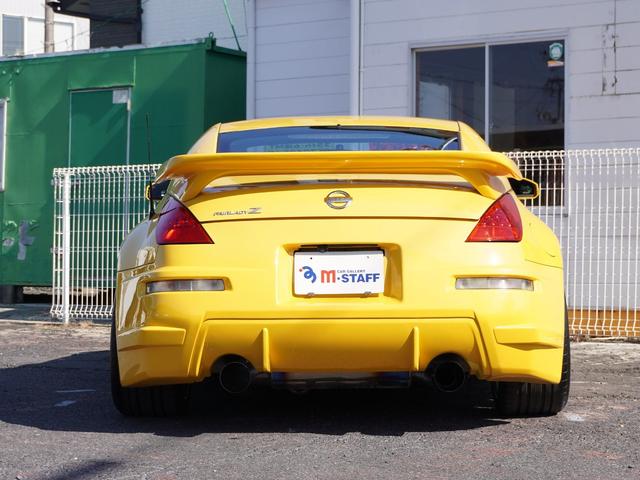 フェアレディＺ ３５ｔｈアニバーサリー　ＨＫＳコンロッド　東名ポンカム　ＧＴ７０４０スーパーチャージャー　前置きＩ／Ｃ　東名エキマニ　メタル触媒　Ｒ１チタンマフラー　アルミラジエター　オイルクーラー　Ｖプロ　ＯＳ技研ツインプレートクラッチ（13枚目）