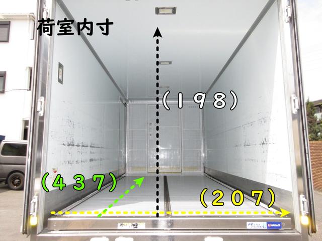 デュトロ 　アルミバン　ワイドロング　オートフロア　ＡＴ　内寸４３７ｘ２０７ｘ１９８　中型免許　スライドドア　衝突被害軽減　３．８ｔ　４Ｌターボ　２ＫＧ－ＸＺＵ７１０Ｍ　積載量３８００キロ　車両総重量７９８０キロ（7枚目）