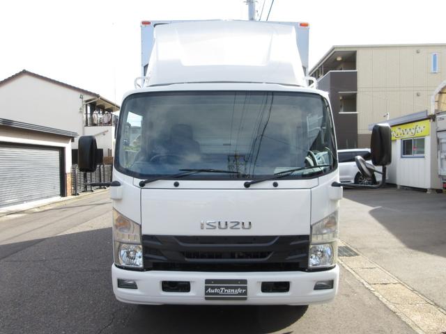 エルフトラック 　アルミウイング　マルチパワーゲート　６速　内寸４３９ｘ２０８ｘ２３４　ワイドロング　中型免許　３．６５ｔ積載　３Ｌターボ　ＴＰＧ－ＮＰＲ８５ＹＮ　最大積載量３６５０キロ　車両総重量７９６０キロ（3枚目）