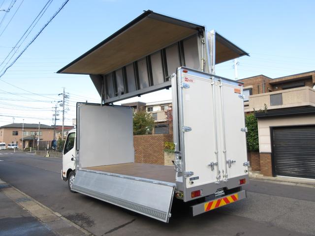 デュトロ アルミウイング 6速 内寸442x209x206 ワイドロング 準中型免許 2t積載 4Lターボ TKG-XZU710M ウイングシートコーキング処理 最大積載量2000キロ 車両総重量5695キロ(11枚目)