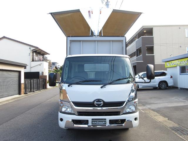 デュトロ アルミウイング 6速 内寸442x209x206 ワイドロング 準中型免許 2t積載 4Lターボ TKG-XZU710M ウイングシートコーキング処理 最大積載量2000キロ 車両総重量5695キロ(31枚目)