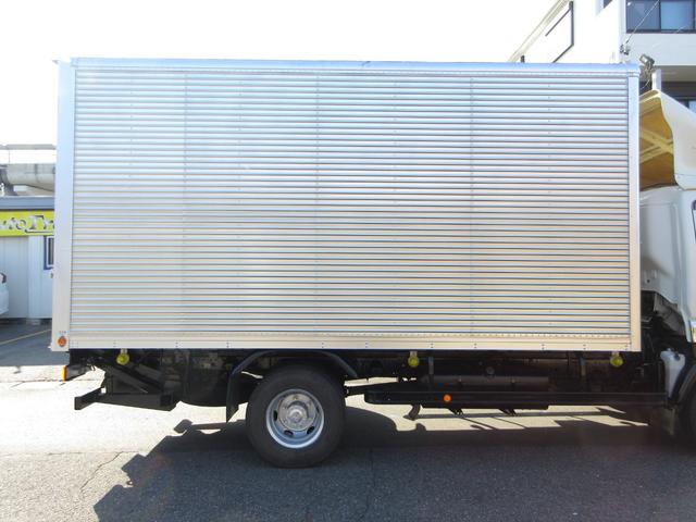 デュトロ 　アルミバン　マルチパワーゲート　内寸４２０ｘ２０８ｘ１９３　ワイドロング　準中型免許　スライドドア　４Ｌターボ　６速　シャッター　ＢＤＧ－ＸＺＵ４１４Ｍ　最大積載量３５５０キロ　車両総重量７４９５キロ（24枚目）