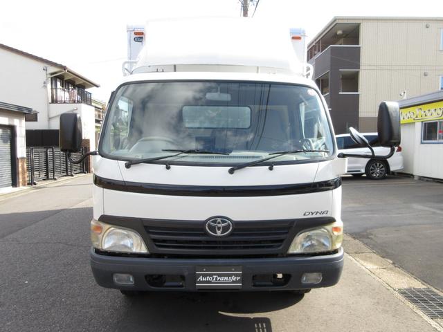 ダイナトラック アルミバン 垂直パワーゲート 内寸450x209x202 ワイドロング AT 準中型免許 カメラ 2t積載 4Lターボ AT BDG-XZU414 最大積載量2000キロ 車両総重量5865キロ(3枚目)