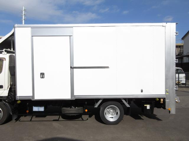 ダイナトラック アルミバン 垂直パワーゲート 内寸450x209x202 ワイドロング AT 準中型免許 カメラ 2t積載 4Lターボ AT BDG-XZU414 最大積載量2000キロ 車両総重量5865キロ(23枚目)