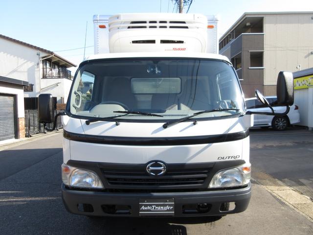 デュトロ 中温冷蔵冷凍車-5℃設定 AT 内寸421x188x202 ワイドロング リアカメラ 準中型免許 4Lターボ BDG-XZU414M コーキング処理済 最大積載量3000キロ 車両総重量6735キロ(2枚目)
