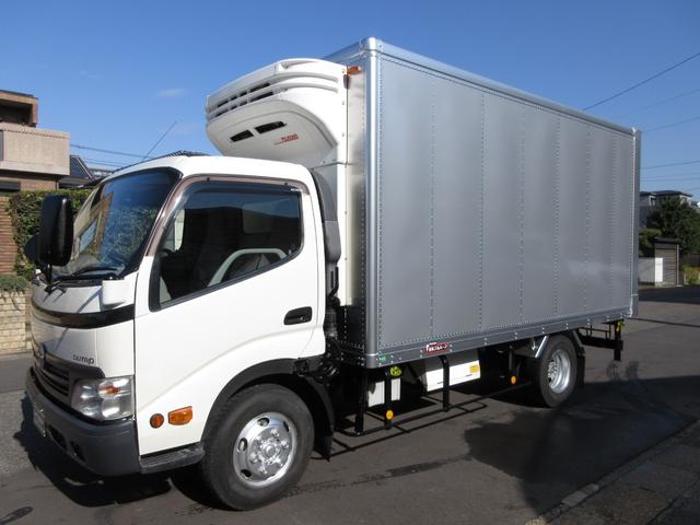 デュトロ 中温冷蔵冷凍車-5℃設定 AT 内寸421x188x202 ワイドロング リアカメラ 準中型免許 4Lターボ BDG-XZU414M コーキング処理済 最大積載量3000キロ 車両総重量6735キロ(80枚目)