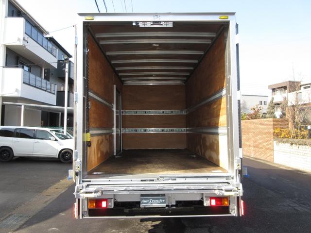 ダイナトラック 　アルミバン　垂直パワーゲート　内寸４５２ｘ２０７ｘ２１７　ワイドロング　ＡＴ　準中型免許　スライドドア　３ｔ積載　４Ｌターボ　ＡＴ　ＴＫＧ－ＸＺＵ７１０　最大積載量３０００キロ　車両総重量６９４５キロ（22枚目）