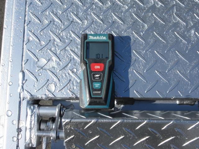 ダイナトラック アルミバン 垂直パワーゲート 内寸445x177x207 標準ロング AT 準中型免許 2t積載 4Lターボ BDG-XZU348 観音ドア交換済み 最大積載量2000キロ 車両総重量5565キロ(35枚目)