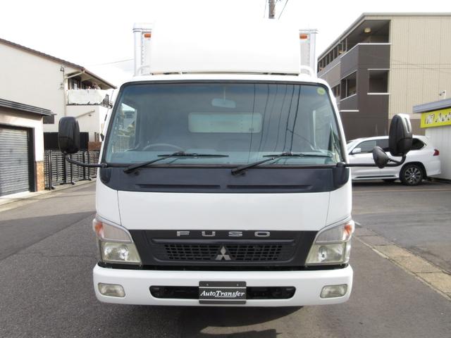 キャンター アルミバン 垂直パワーゲート 内寸508x208x208 5.2ノンターボ 準中型 5速 煤焼きなし 2t積載 コーキング処理済 KK-FE82EG 最大積載量2000キロ 車両総重量5605キロ(3枚目)