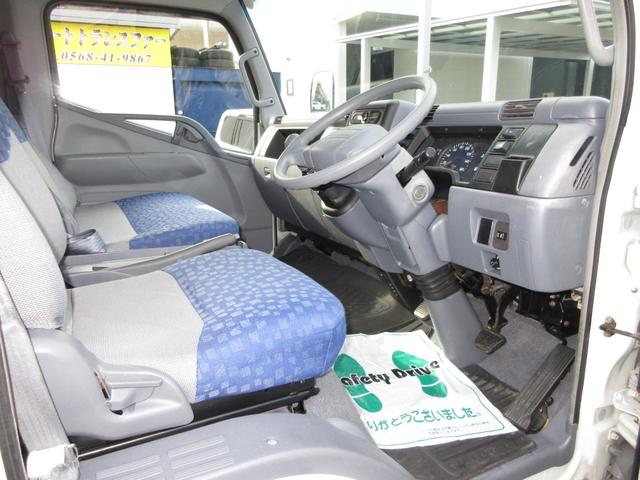 キャンター アルミバン 垂直パワーゲート 内寸508x208x208 5.2ノンターボ 準中型 5速 煤焼きなし 2t積載 コーキング処理済 KK-FE82EG 最大積載量2000キロ 車両総重量5605キロ(8枚目)