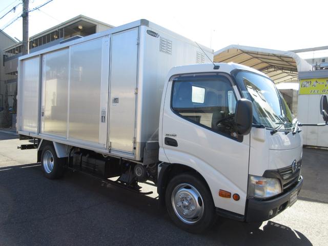 デュトロ アルミバン 標準ロング ボトルカー 内寸117x171x171(後部) 準中型免許 工作車ベース 作業車ベース AT 3t積載 TKG-XZU650M 最大積載量3000キロ 車両総重量6525キロ(23枚目)