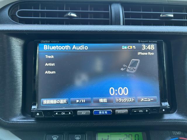 アクア Ｓ　地デジナビＴＶ　　Ｂｌｕｅｔｏｏｔｈ　バックカメラ　キーレスタイプ　リアスポイラー（14枚目）