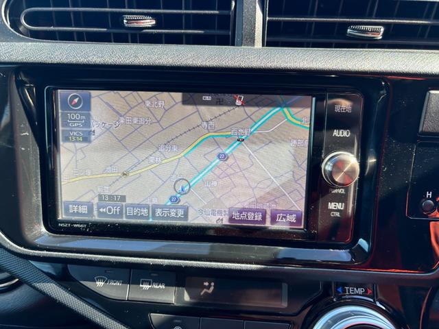 アクア Ｓスタイルブラック　（点検整備／車検２年／保証付き）（トヨタセーフティセンス）（純正ナビ）（バックカメラ）（ＥＴＣ）（Ｂｌｕｅｔｏｏｔｈオーディオ）（フルセグＴＶ）（ＣＤ・ＤＶＤ再生）（シートヒーター）（スマートキー）（3枚目）