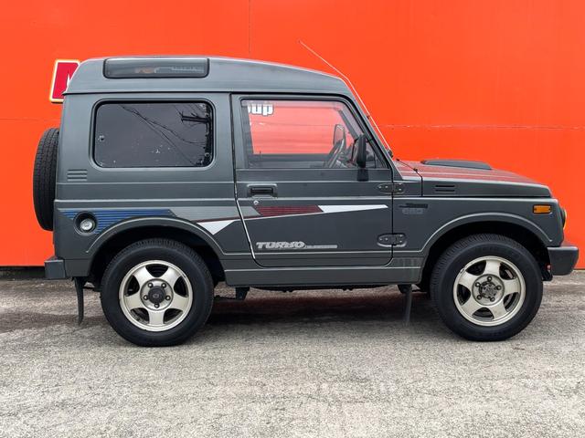 ジムニー EC パノラミックルーフ/ユーザー買い取り車/岐阜2桁ナンバー/当時保証書記録簿あり/4WD/5速マニュアル/車検R9年8月まで/ターボ車/エンジン・ミッション・ターボ・エアコン快調(15枚目)