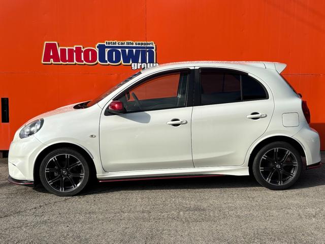 マーチ ニスモ　ＥＴＣ　バックカメラ　ナビ　ＴＶ　アルミホイール　オートライト　ＬＥＤヘッドランプ　スマートキー　アイドリングストップ　電動格納ミラー　ＣＶＴ　盗難防止システム　衝突安全ボディ　記録簿　ＡＢＳ　ＥＳＣ（14枚目）