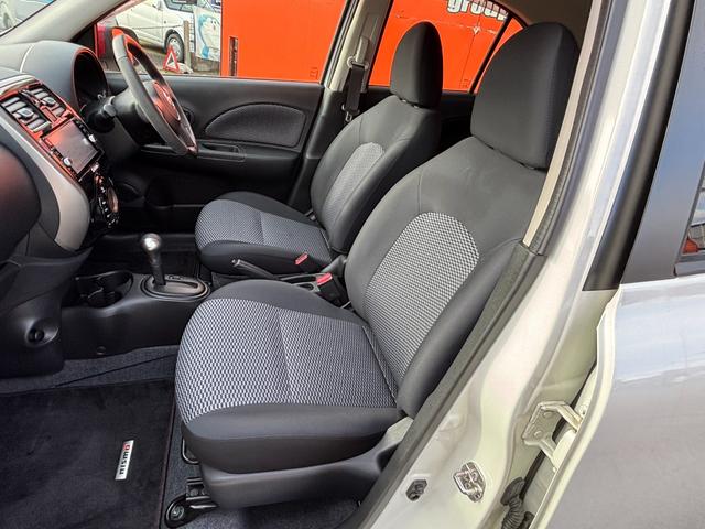 マーチ ニスモ　ＥＴＣ　バックカメラ　ナビ　ＴＶ　アルミホイール　オートライト　ＬＥＤヘッドランプ　スマートキー　アイドリングストップ　電動格納ミラー　ＣＶＴ　盗難防止システム　衝突安全ボディ　記録簿　ＡＢＳ　ＥＳＣ（40枚目）