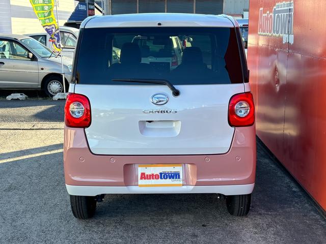 ムーヴキャンバス ストライプスＧ　４ＷＤ　ドライブレコーダー　全周囲カメラ　両側電動スライドドア　ＴＶ　クリアランスソナー　衝突被害軽減システム　オートマチックハイビーム　オートライト　ＬＥＤヘッドランプ　スマートキー（15枚目）