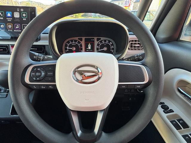 ムーヴキャンバス ストライプスＧ　４ＷＤ　ドライブレコーダー　全周囲カメラ　両側電動スライドドア　ＴＶ　クリアランスソナー　衝突被害軽減システム　オートマチックハイビーム　オートライト　ＬＥＤヘッドランプ　スマートキー（58枚目）