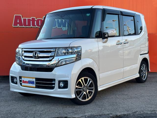 Ｎ－ＢＯＸ＋カスタム Ｇ　車いす仕様車　ＥＴＣ　バックカメラ　ＴＶ　両側スライド・片側電動　スマートキー　電動格納ミラー　オートライト　ＨＩＤ　盗難防止システム　ＣＶＴ　ＡＢＳ　ＥＳＣ　エアコン　パワーステアリング　パワーウィンドウ（2枚目）