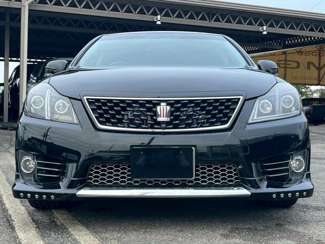 クラウン 2.5アスリート アニバーサリーエディション サンルーフ クルーズコントロール シートベンチレーション エアロ メーカーオプションナビ CD・DVD再生 テレビ視聴 電動シート シートメモリー バックカメラ ETC carlssonアルミ フォグ(26枚目)