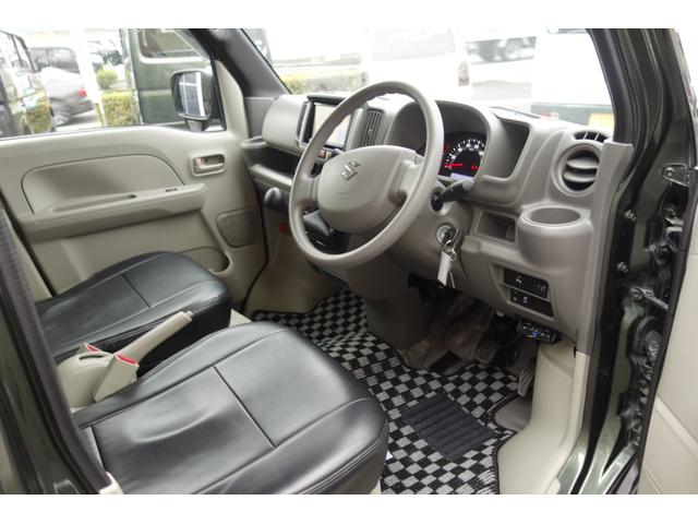 エブリイ ＰＡリミテッド　５速マニュアル　パートタイム４ＷＤ　アゲバン　リフトアップ　しし狩　バンパーガード　社外アルミオープンカントリー新品　レザー調シートカバー　ナビ　ＴＶ　バックカメラ　　ＥＴＣ　ワンオーナー（22枚目）