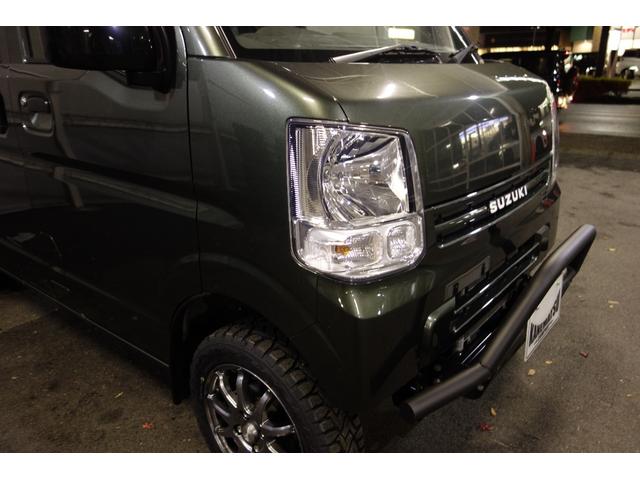 エブリイ ＰＡリミテッド　５速マニュアル　パートタイム４ＷＤ　アゲバン　リフトアップ　しし狩　バンパーガード　社外アルミオープンカントリー新品　レザー調シートカバー　ナビ　ＴＶ　バックカメラ　　ＥＴＣ　ワンオーナー（40枚目）