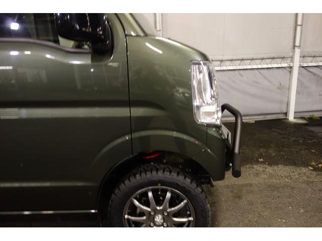 エブリイ ＰＡリミテッド　５速マニュアル　パートタイム４ＷＤ　アゲバン　リフトアップ　しし狩　バンパーガード　社外アルミオープンカントリー新品　レザー調シートカバー　ナビ　ＴＶ　バックカメラ　　ＥＴＣ　ワンオーナー（44枚目）