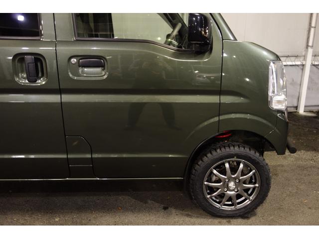 エブリイ ＰＡリミテッド　５速マニュアル　パートタイム４ＷＤ　アゲバン　リフトアップ　しし狩　バンパーガード　社外アルミオープンカントリー新品　レザー調シートカバー　ナビ　ＴＶ　バックカメラ　　ＥＴＣ　ワンオーナー（45枚目）