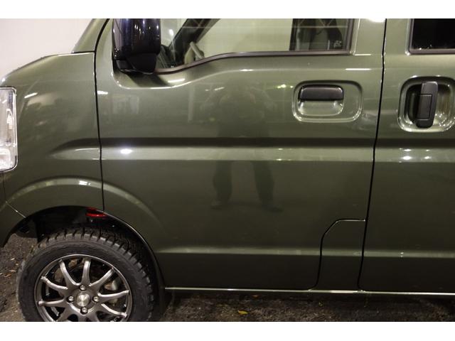 エブリイ ＰＡリミテッド　５速マニュアル　パートタイム４ＷＤ　アゲバン　リフトアップ　しし狩　バンパーガード　社外アルミオープンカントリー新品　レザー調シートカバー　ナビ　ＴＶ　バックカメラ　　ＥＴＣ　ワンオーナー（49枚目）