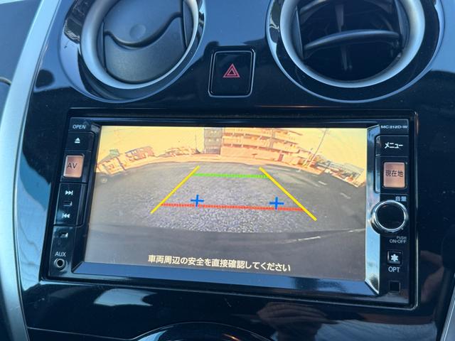 ノート Ｘ　ＤＩＧ－Ｓ　走行３４０１６キロ・ナビ・地デジ・ＣＤ・ＤＶＤ・Ｂｌｕｅｔｏｏｔｈ・Ｂカメラ・プッシュスタート・スマートキー・ＬＥＤライト・ＥＴＣ・ＥＣＯモード・アイドリングストップ・電格ミラー・オートエアコン（6枚目）