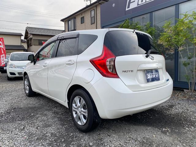 ノート X 走行57823キロ・ナビ・地デジ・CD・DVD・Bluetooth・Bカメラ・LEDライト・レベライザー・電格ミラー・プッシュスタート・スマートキーx2個・ETC・アイドリングストップ・禁煙車(8枚目)