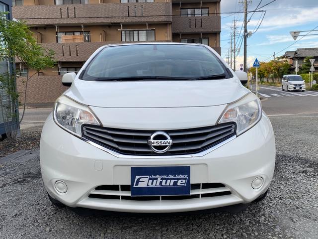 ノート X 走行57823キロ・ナビ・地デジ・CD・DVD・Bluetooth・Bカメラ・LEDライト・レベライザー・電格ミラー・プッシュスタート・スマートキーx2個・ETC・アイドリングストップ・禁煙車(10枚目)