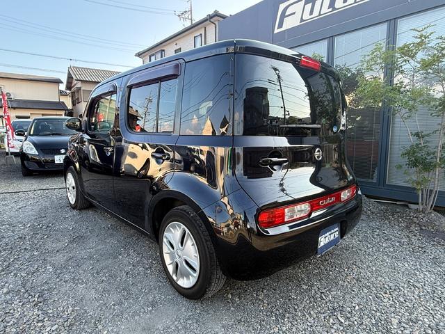 キューブ １５Ｘ　インディゴ＋プラズマ　後期モデル・走行３２１０９キロ・ナビ・地デジ・ＣＤ・ＤＶＤ・Ｂｌｕｅｔｏｏｔｈ・Ｂカメラ・ＬＥＤヘッドライト・レベライザー・プッシュスタート・スマートキー・ＥＴＣ・電格ミラー・ベンチシート・取説（7枚目）