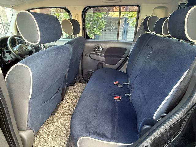 キューブ １５Ｘ　インディゴ＋プラズマ　後期モデル・走行３２１０９キロ・ナビ・地デジ・ＣＤ・ＤＶＤ・Ｂｌｕｅｔｏｏｔｈ・Ｂカメラ・ＬＥＤヘッドライト・レベライザー・プッシュスタート・スマートキー・ＥＴＣ・電格ミラー・ベンチシート・取説（24枚目）