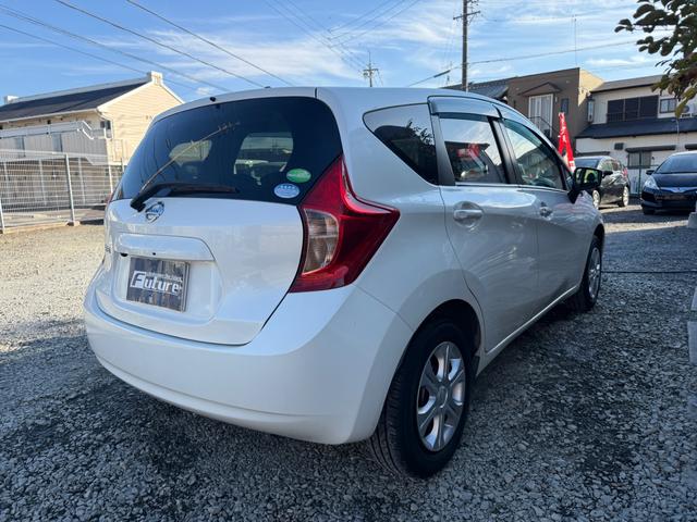 ノート X Vセレクション+セーフティ 後期モデル・走行39536キロ・軽減ブレーキ・ナビ・地デジ・CD・Bカメラ・LEDライト・レベライザー・プッシュスタート・スマートキーx2個・逸脱システム・アイドリングストップ・電格ミラー(9枚目)