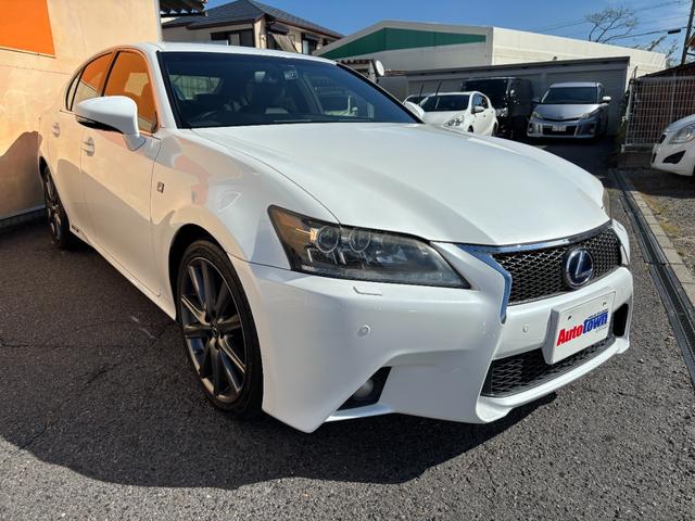 GS GS450h Fスポーツ 黒革シート シートヒーター パワーシート シートエアコン LEDヘッドライト クリアランスソナー 純正HDDナビ Bluetoothオーディオ バックモニター CD再生 DVD再生(6枚目)