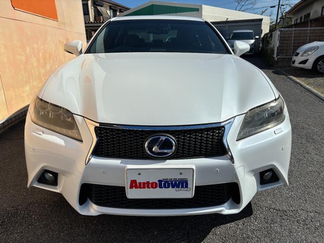 GS GS450h Fスポーツ 黒革シート シートヒーター パワーシート シートエアコン LEDヘッドライト クリアランスソナー 純正HDDナビ Bluetoothオーディオ バックモニター CD再生 DVD再生(7枚目)