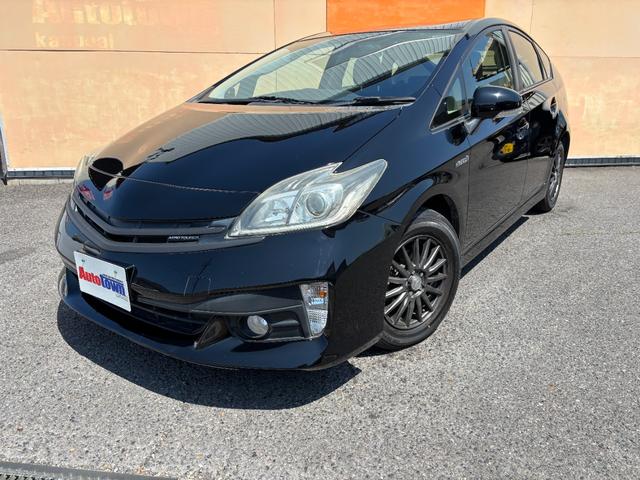 プリウス Ｓ　純正ＳＤナビ　地デジ　フルセグＴＶ　ＴＶキャンセラー付　Ｂｌｕｅｔｏｏｔｈオーディオ　バックモニター　ＥＴＣ車載器　ＨＩＤヘッドライト　フォグ装備　取説書　記録簿　保証書（18枚目）