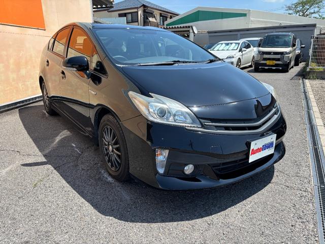 プリウス Ｓ　純正ＳＤナビ　地デジ　フルセグＴＶ　ＴＶキャンセラー付　Ｂｌｕｅｔｏｏｔｈオーディオ　バックモニター　ＥＴＣ車載器　ＨＩＤヘッドライト　フォグ装備　取説書　記録簿　保証書（22枚目）