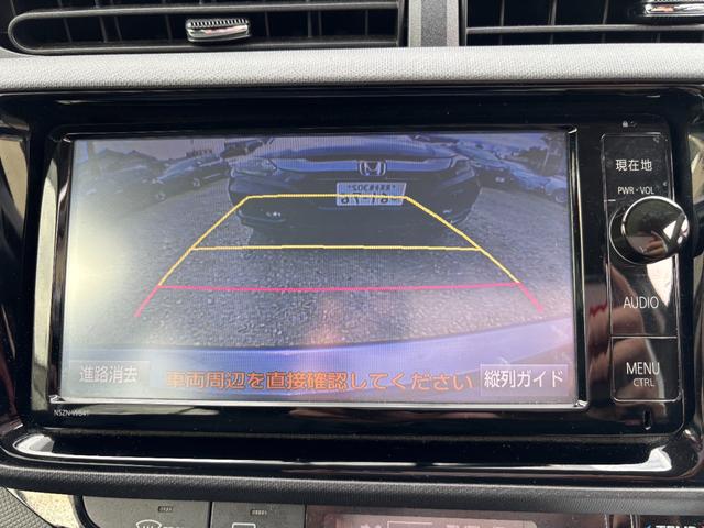 アクア Ｇブラックソフトレザーセレクション　純正ＳＤナビ　Ｂｌｕｅｔｏｏｔｈオーディオバック　モニター　地デジ　フルセグＴＶ　ＣＤ再生　ＤＶＤ再生　ＥＴＣ車載器　スマートキー×２　１６インチ社外アルミホイール（50枚目）