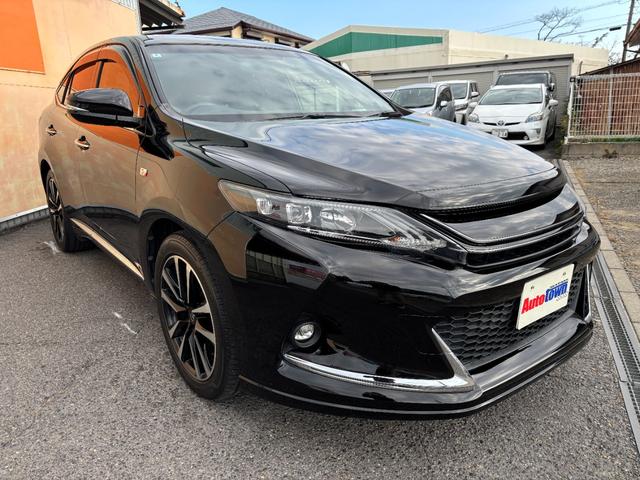 ハリアー エレガンス　Ｇ’ｓ　ワンオーナー　当店買取車両　専用エアロ　アルミホイール　９インチＳＤナビ　地デジ　フルセグ　Ｂｌｕｅｔｏｏｔｈオーディオ　バックモニター　ＣＤ　ＤＶＤ再生　ＥＴＣ車載器　スマートキー×２（6枚目）